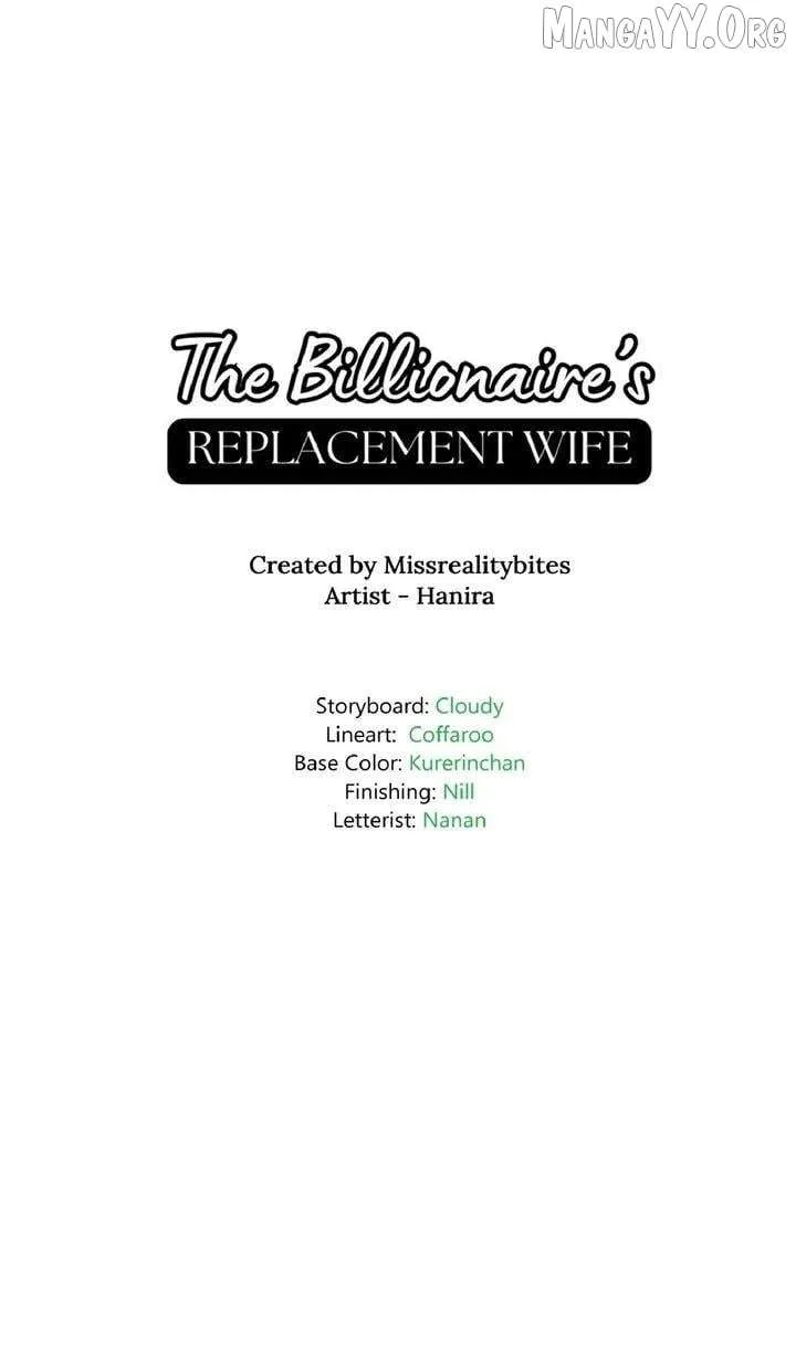 The Billionaire’s Replacement Wife Chapter 61 page 70
