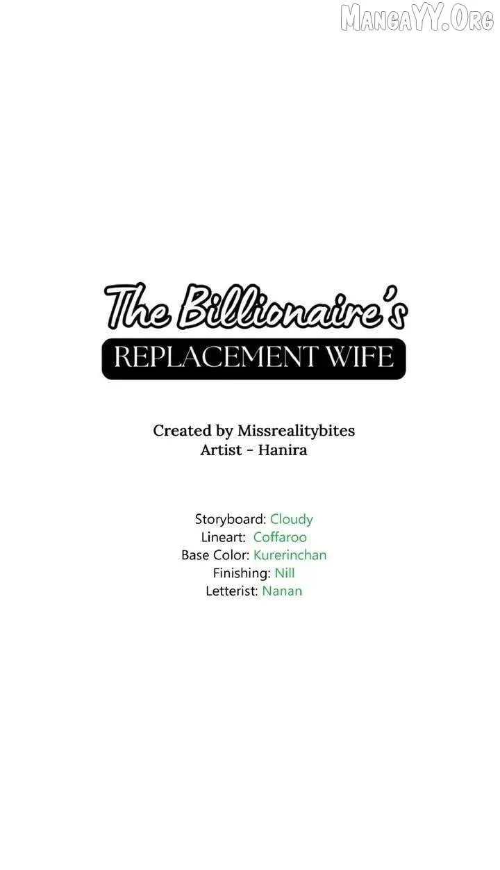 The Billionaire’s Replacement Wife Chapter 66 page 68