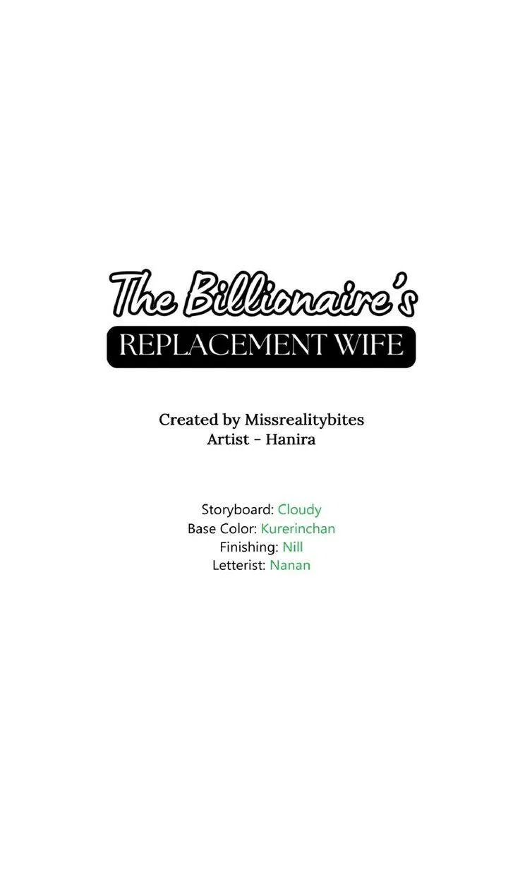 The Billionaire’s Replacement Wife Chapter 88 page 72