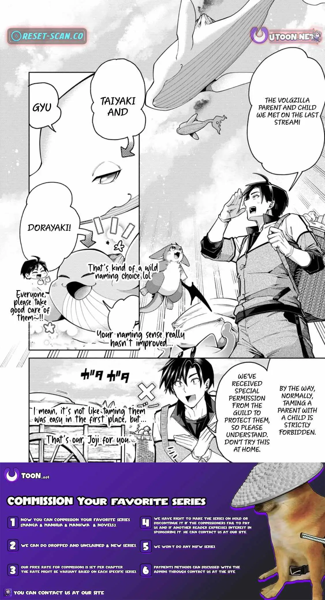 I’m an Overworked Corporate Slave, but After Being Embraced by a Dragon, I Started Streaming My Pet Life With a Tiny Dragon and Monsters on a Farm Chapter 14.1 page 9
