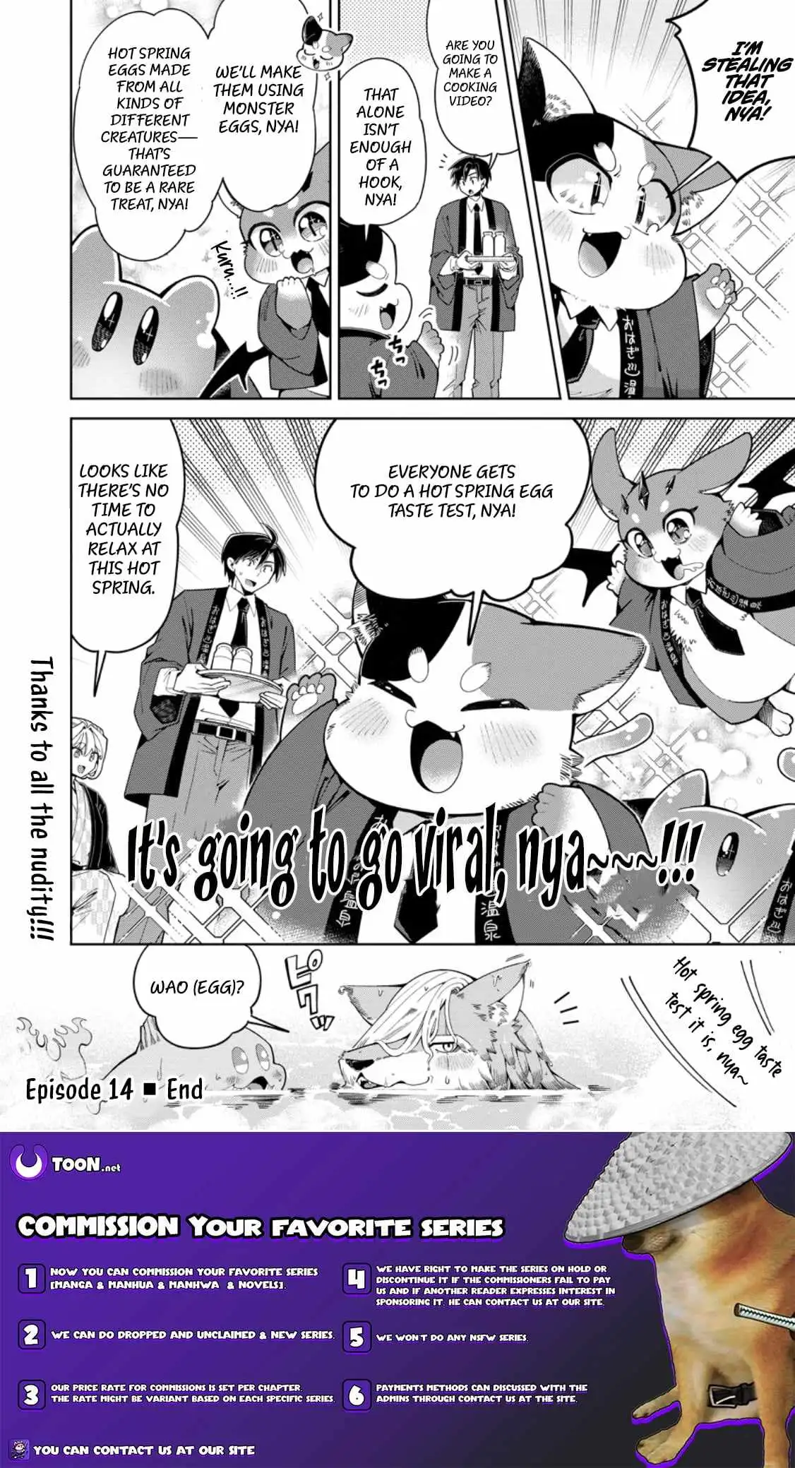 I’m an Overworked Corporate Slave, but After Being Embraced by a Dragon, I Started Streaming My Pet Life With a Tiny Dragon and Monsters on a Farm Chapter 14.3 page 7