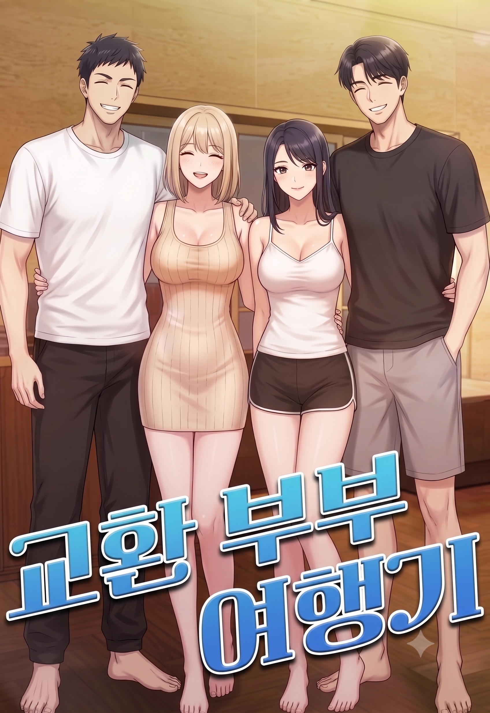 Exchange Couple Travelogue Raw