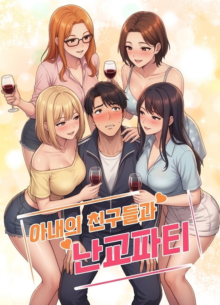 Orgy Party With My Wife's Friends Raw